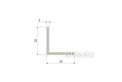 GUMMIPROFILE L-FORM - EPDM
